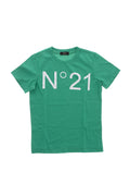 Kids Green Logo T-Shirt 1