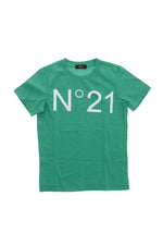 Kids Green Logo T-Shirt 1
