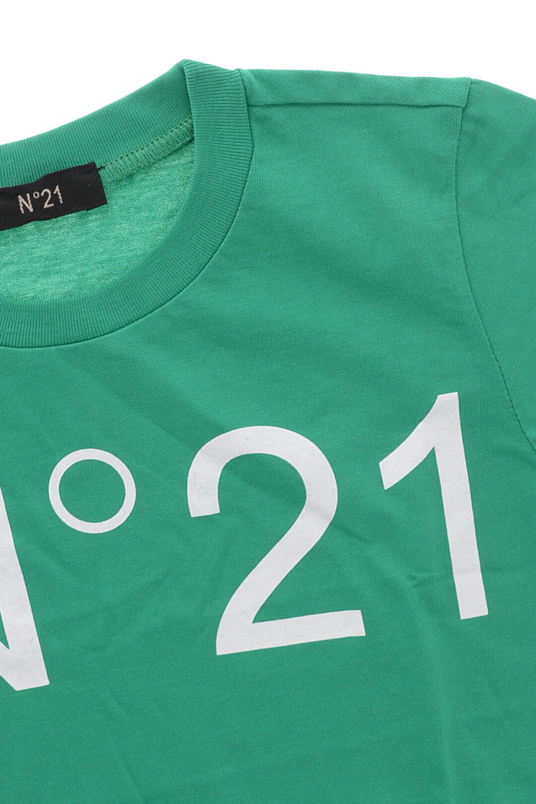 Kids Green Logo T-Shirt 3