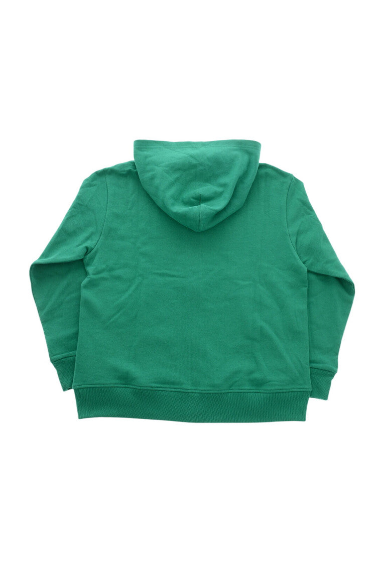 Girls Green Logo Hoodie 2