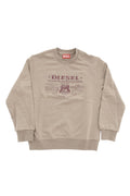 Boys Beige Graphic Sweatshirt 1