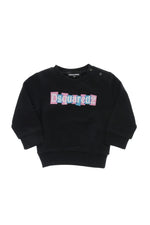 Baby Girls Black Logo Sweatshirt 1