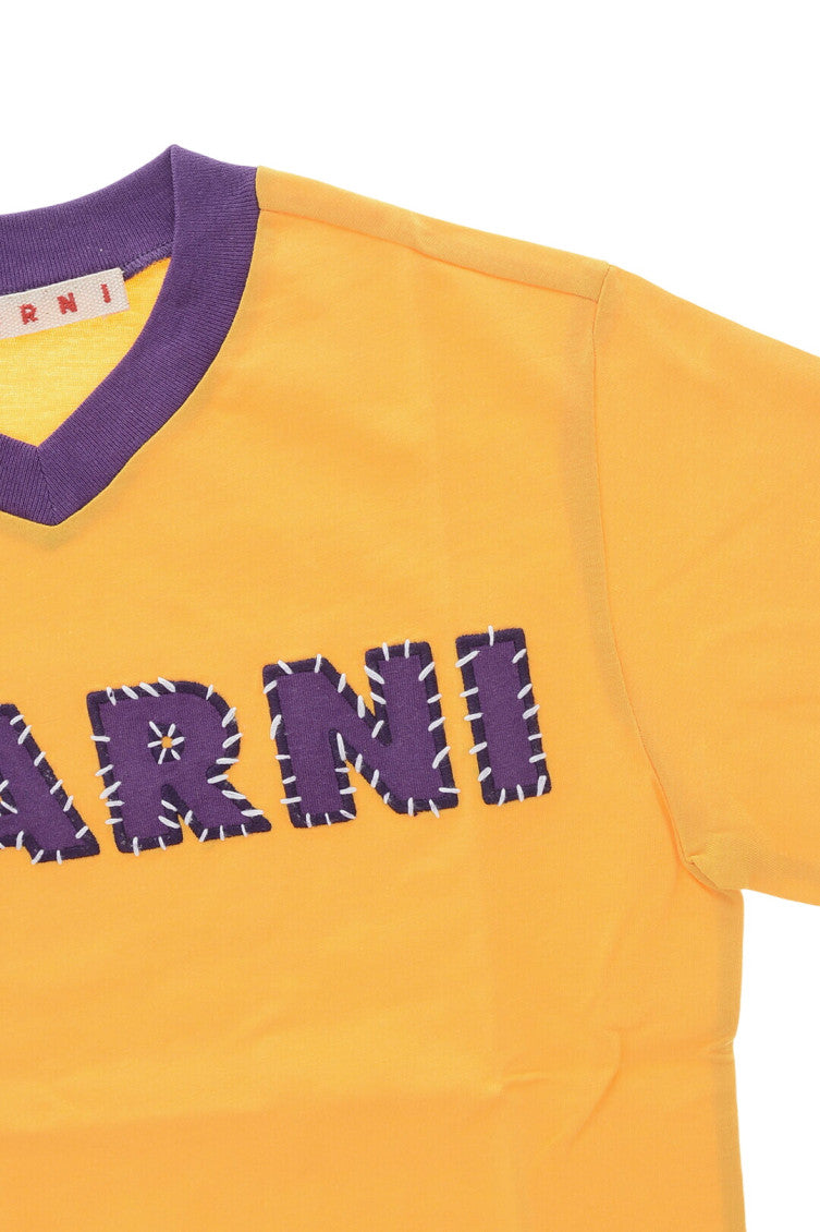Kids Yellow Logo T-Shirt 3
