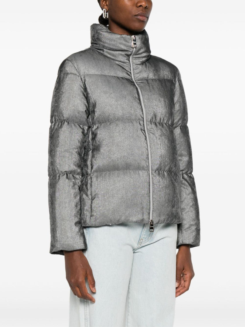 Grey Quilted Jacket 2