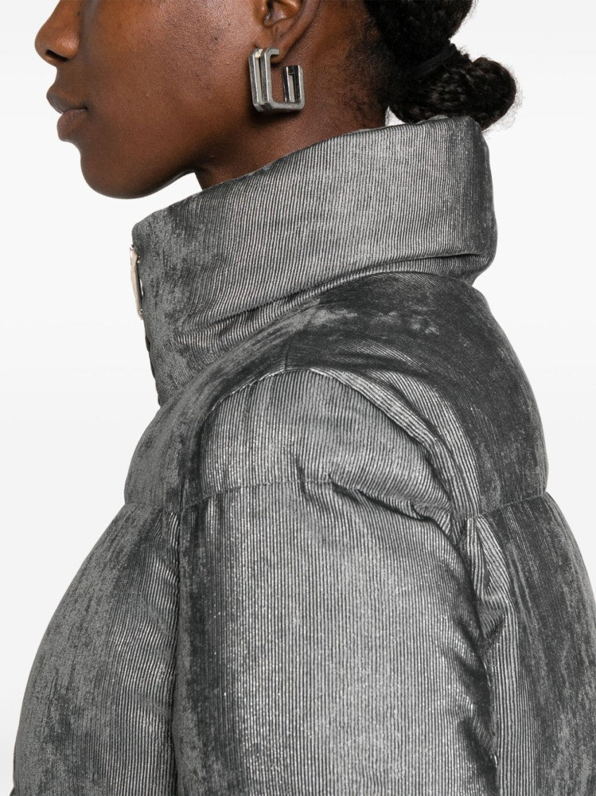 Grey Quilted Jacket 3