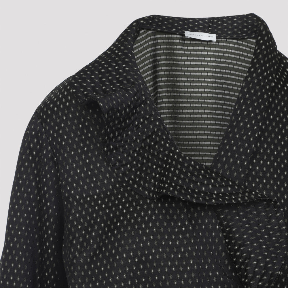 Black Printed Shirt 5
