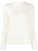 Cream Crew Neck Sweater 1