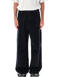 Black Loose Cut Baggy Jeans 1