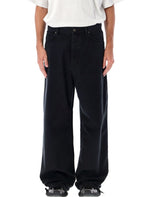 Black Loose Cut Baggy Jeans 1