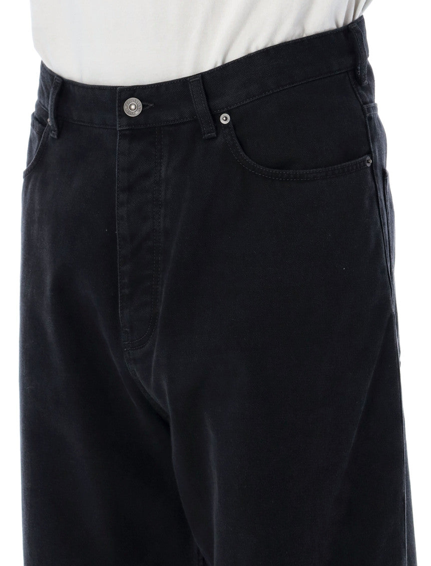 Black Loose Cut Baggy Jeans 3