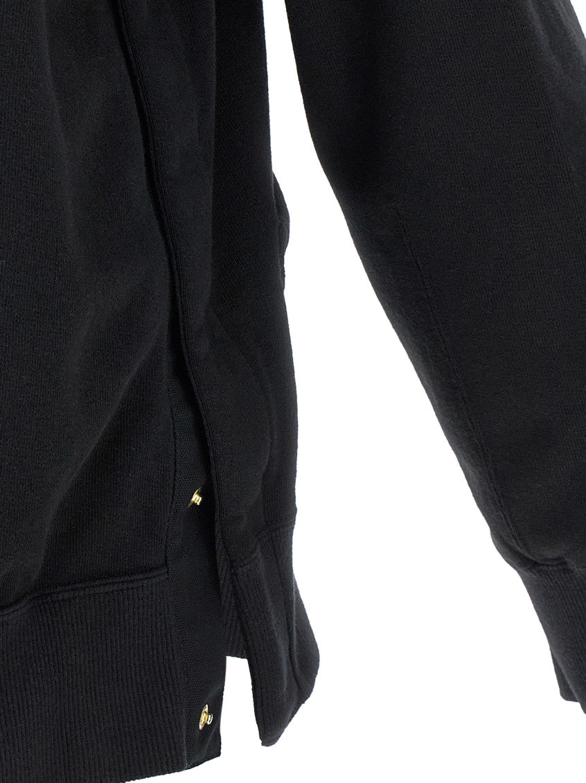 Black Logo Patch Hoodie 4