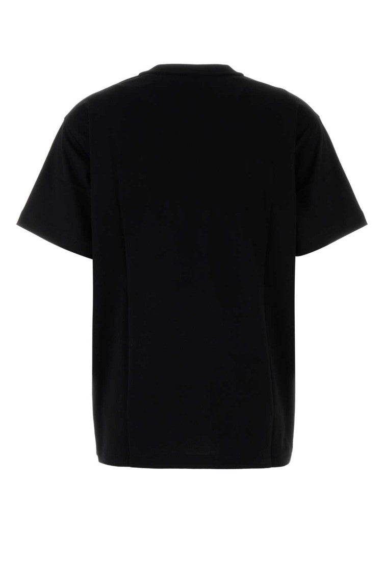 Black cotton t-shirt  2