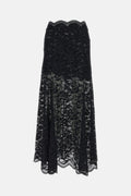 Black Lace Maxi Skirt 1