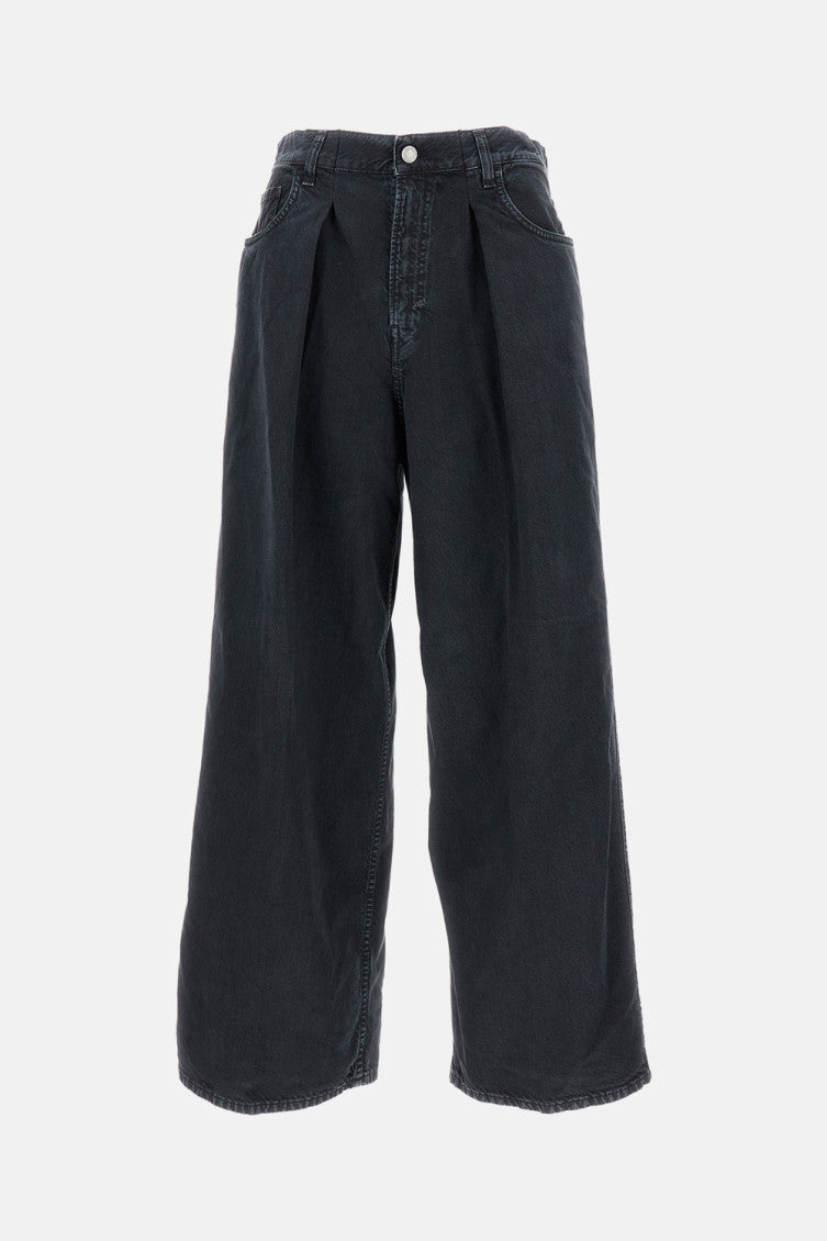 Black Wide-leg Jeans 1