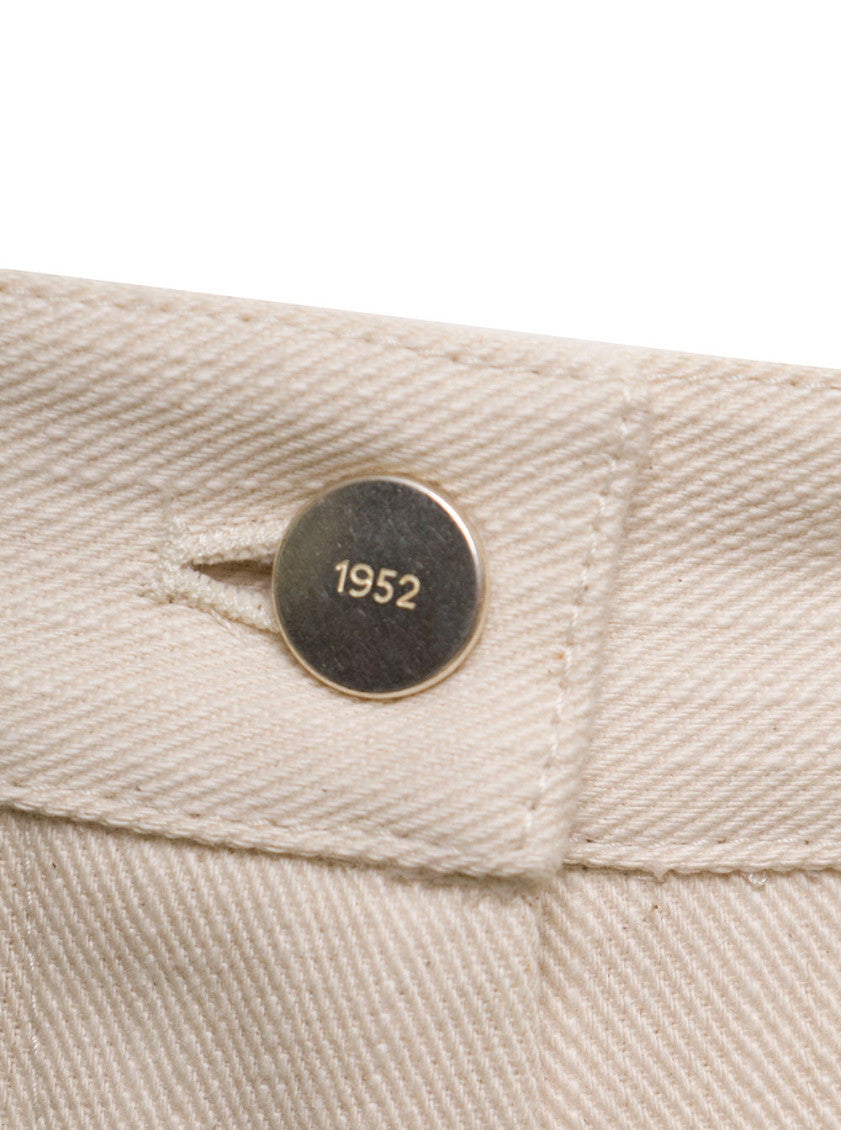 White Cotton Trousers 3