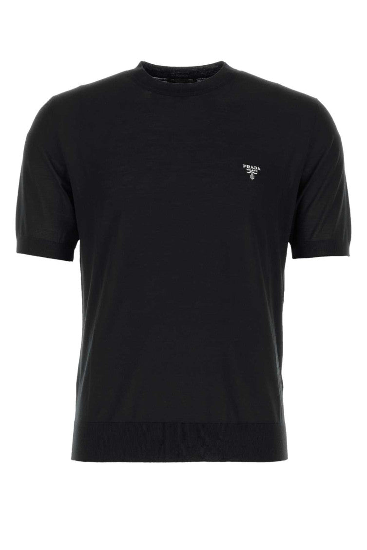 Black Woolen T-shirt 1