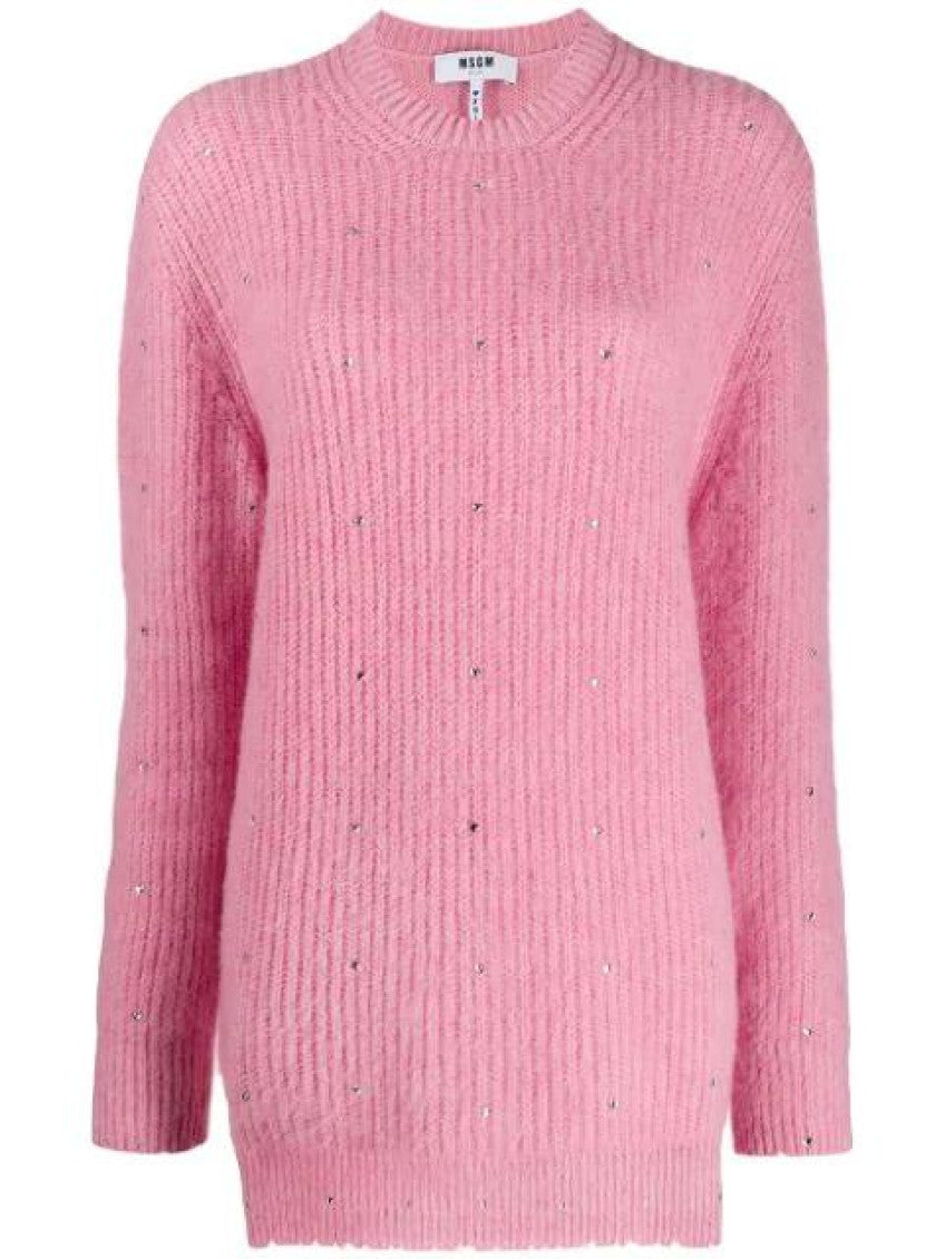 Pink Knit Sweater 1