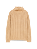 Light Brown Vitalba Turtleneck Jumper 1