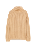 Light Brown Vitalba Turtleneck Jumper 1
