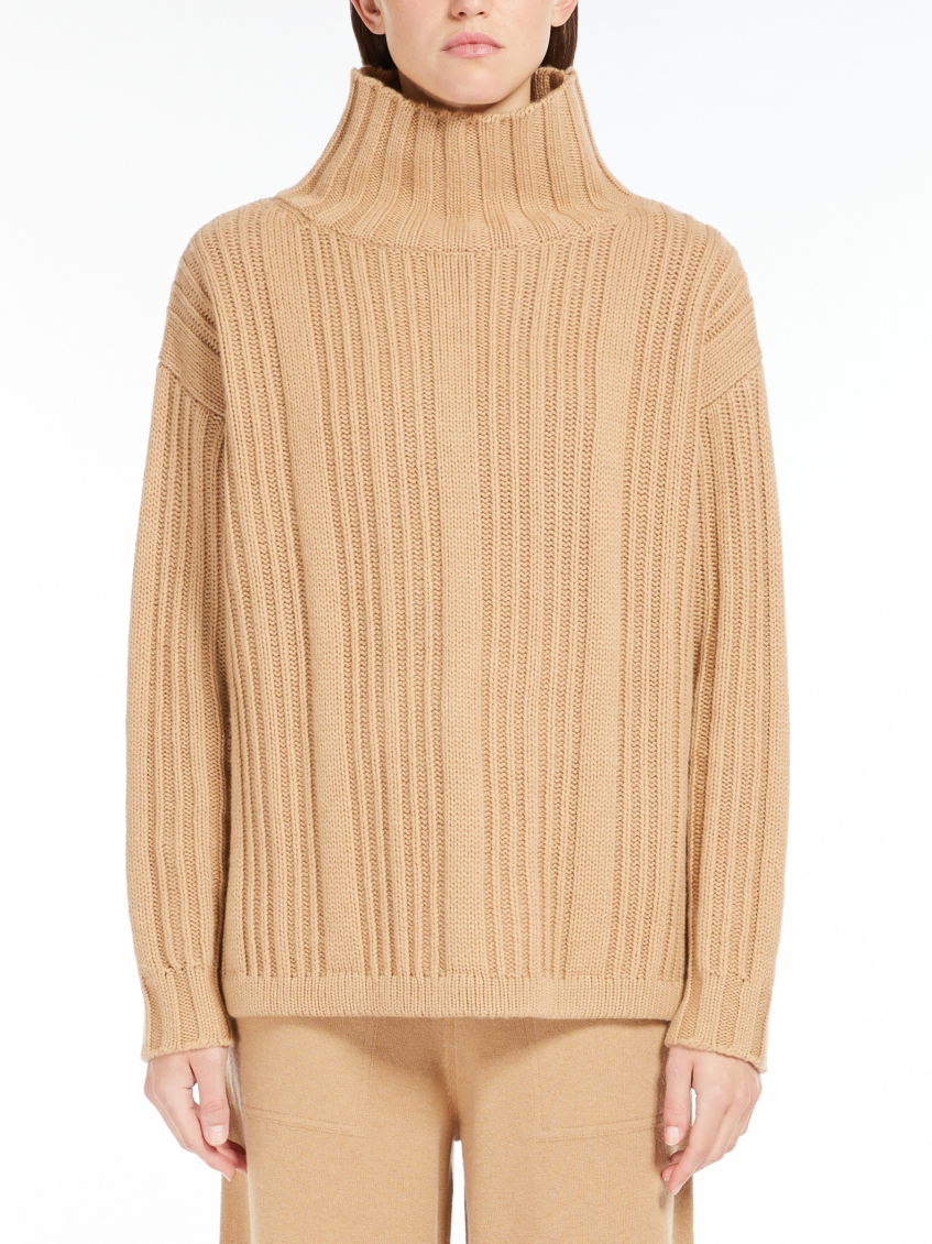 Light Brown Vitalba Turtleneck Jumper 3