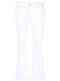 White Flared Jeans 1