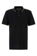 Black Piquet Polo Shirt 1