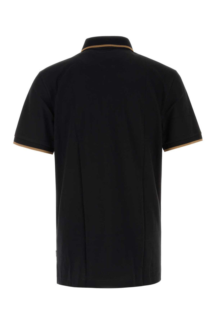 Black Piquet Polo Shirt 2