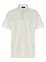 White Cotton Polo Shirt 1