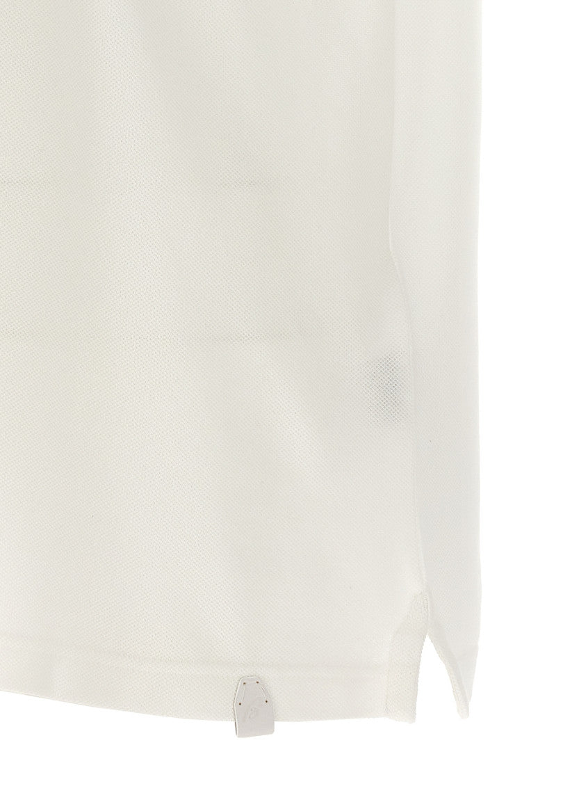 White Cotton Polo Shirt 4