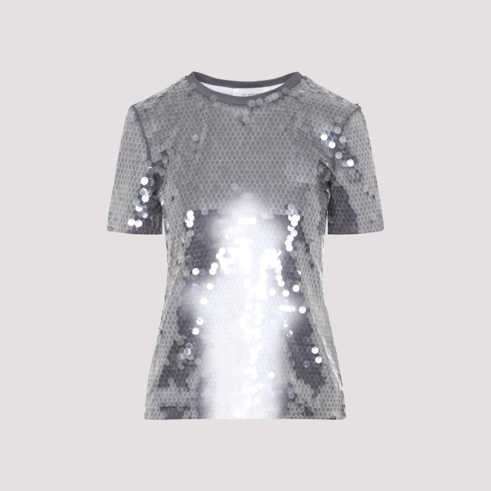 Silver Sequin T-Shirt 2