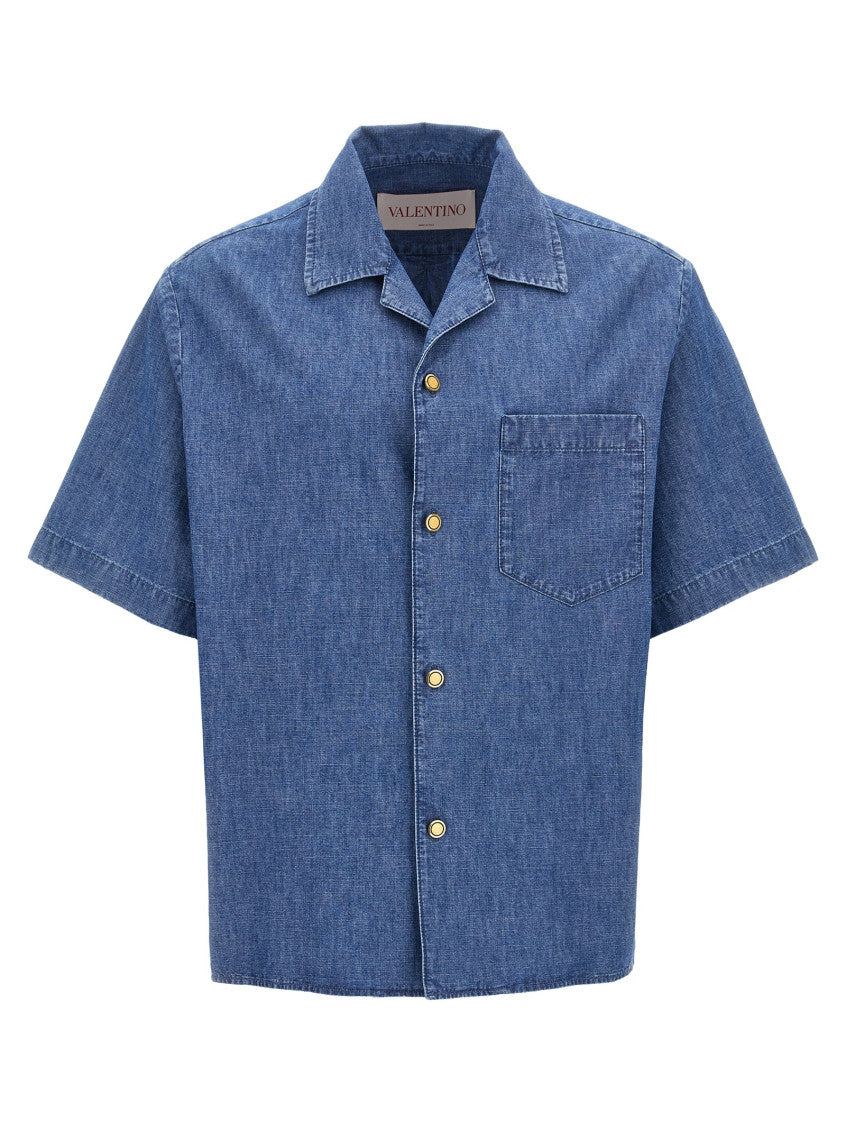 Blue Denim Shirt 1