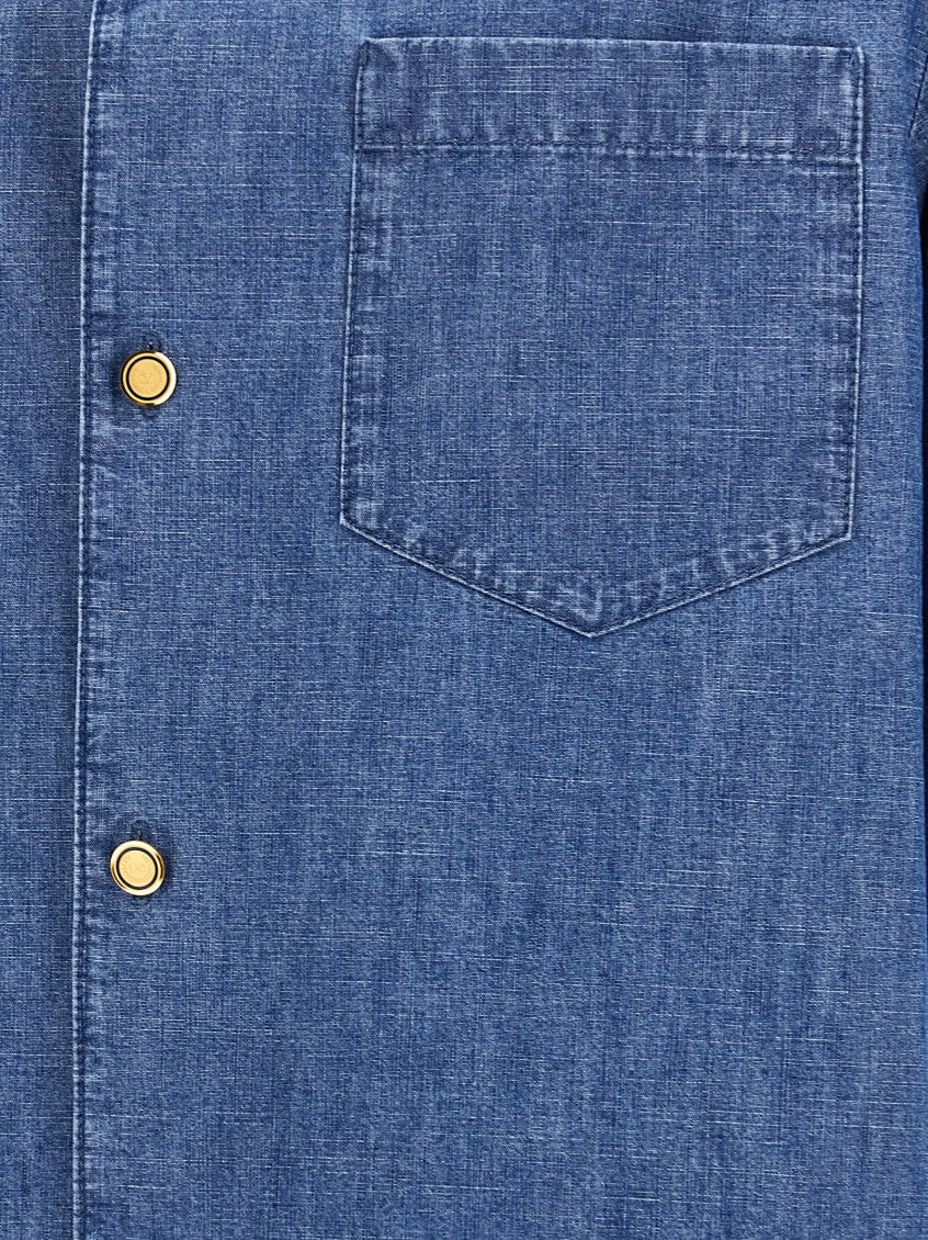 Blue Denim Shirt 4