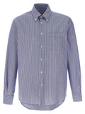 Light Blue Striped VLogo Shirt 1