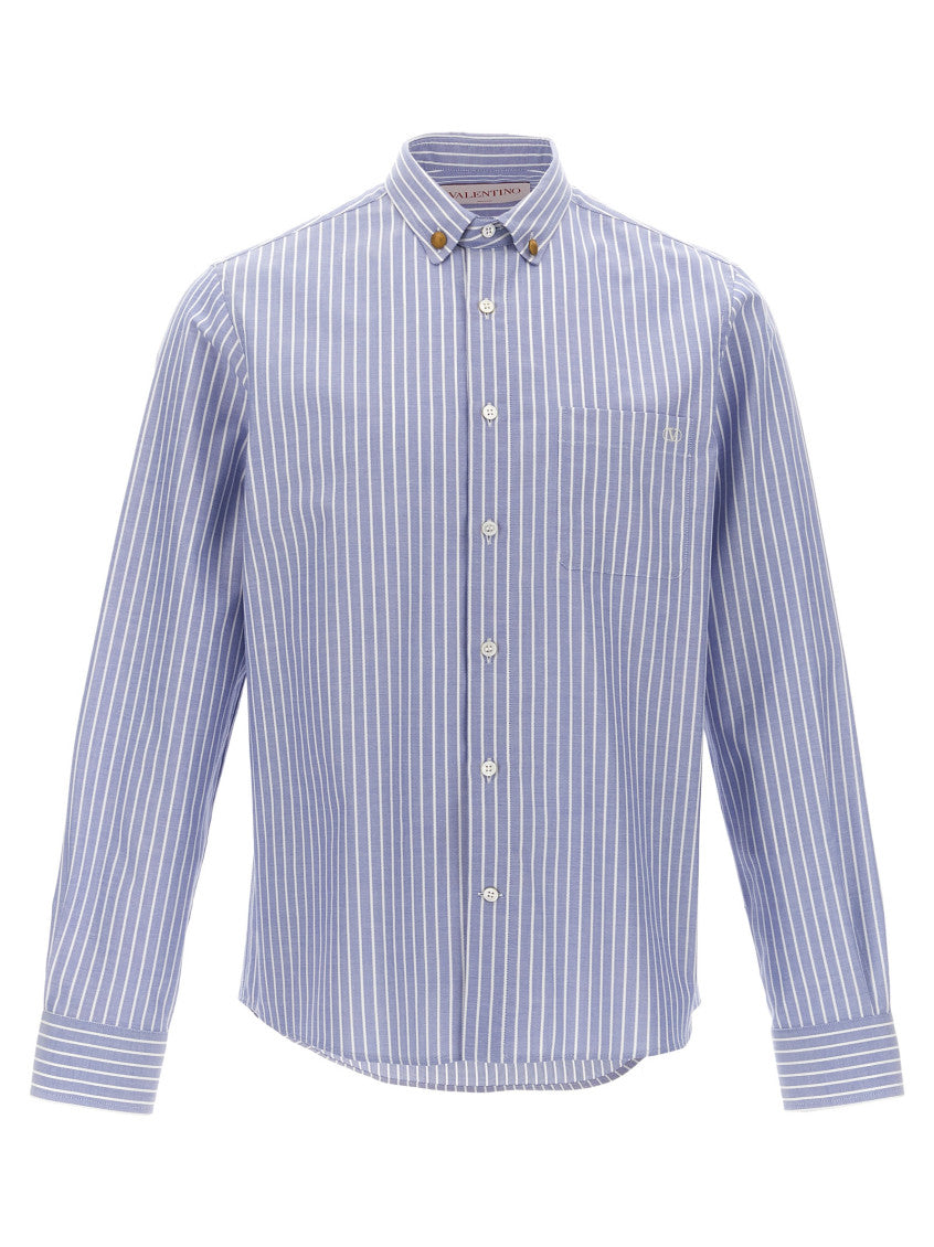 Light Blue Striped Shirt 1