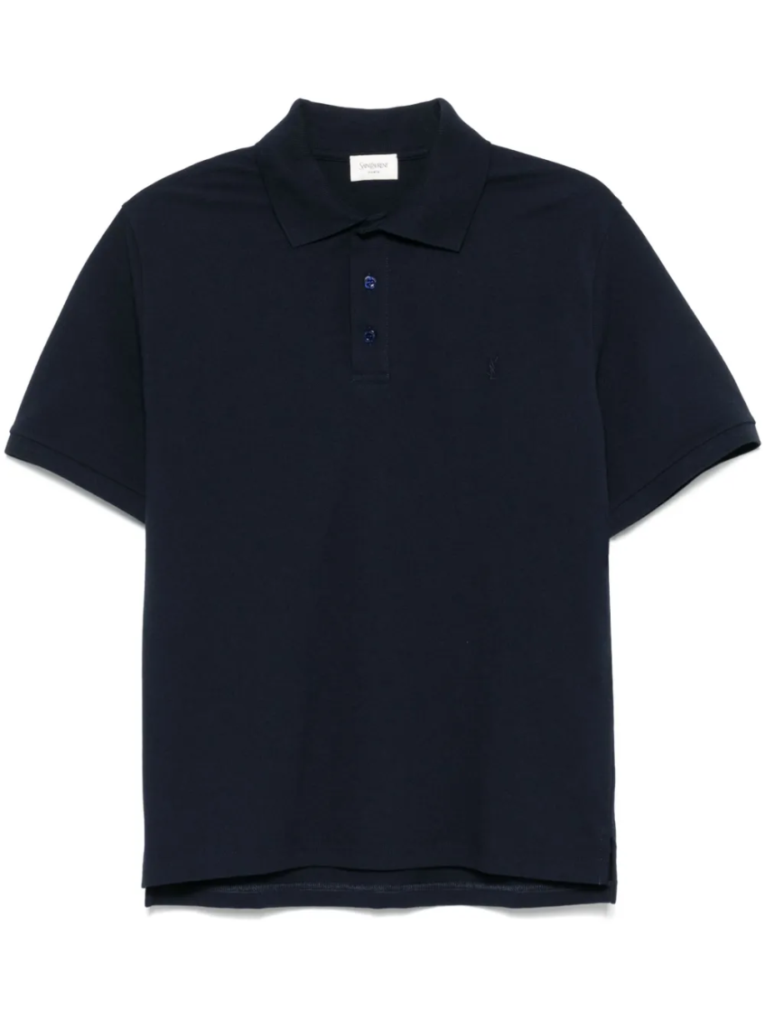 Navy Blue Logo Polo 1