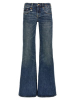 Blue 'Overflow Boy Flare' jeans 1
