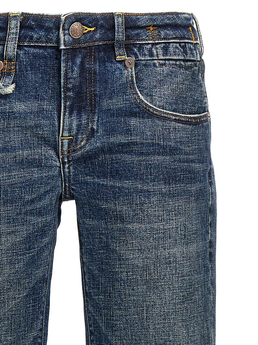 Blue 'Overflow Boy Flare' jeans 3