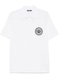 White Cotton Polo Shirt 1