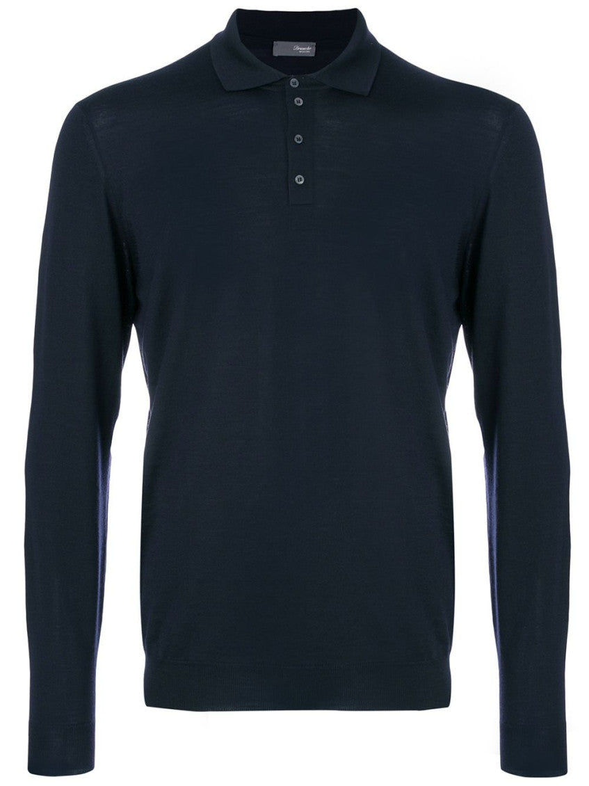 Navy Blue Logo Polo 1