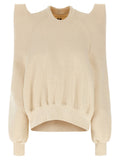 Beige 'Tecsweat' sweatshirt 1
