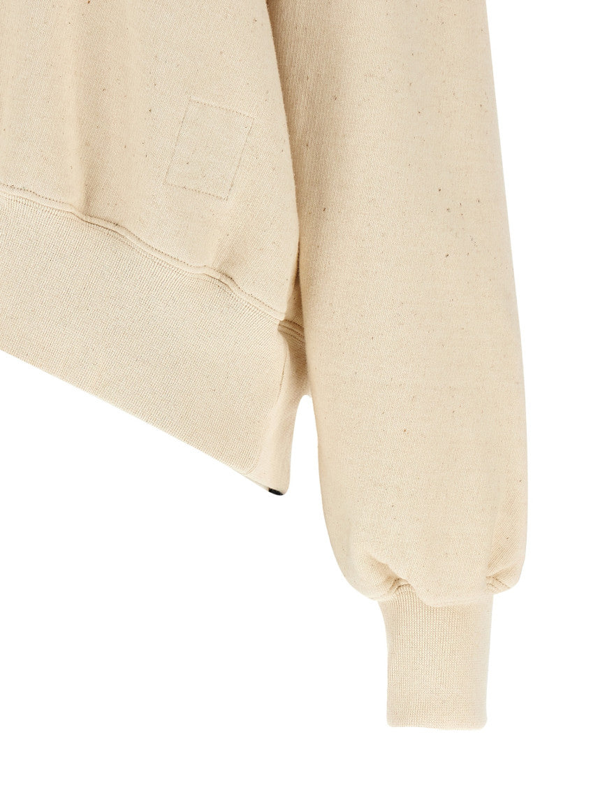 Beige 'Tecsweat' sweatshirt 4