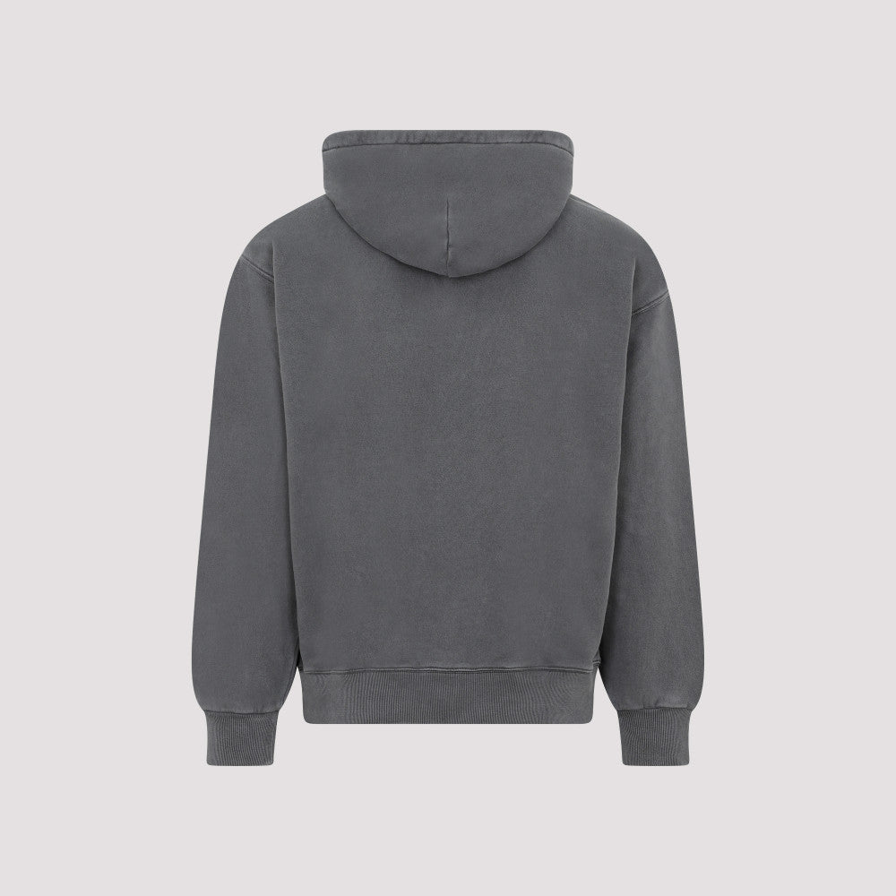 Black Logo Patch Hoodie 4