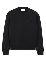 Black Crewneck Logo Sweatshirt 1