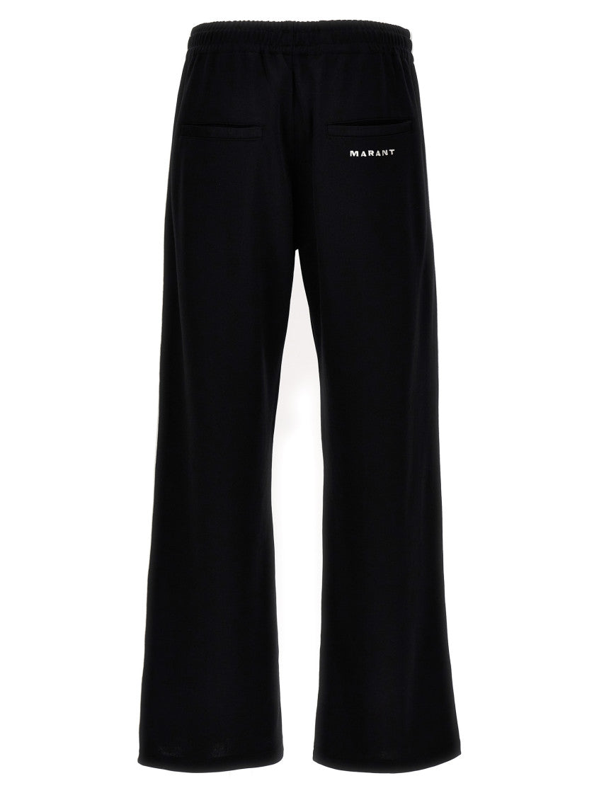 Black Ryamy Logo Joggers 2