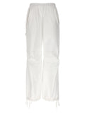 White Cargo Trousers 1