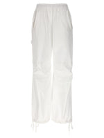 White Cargo Trousers 1