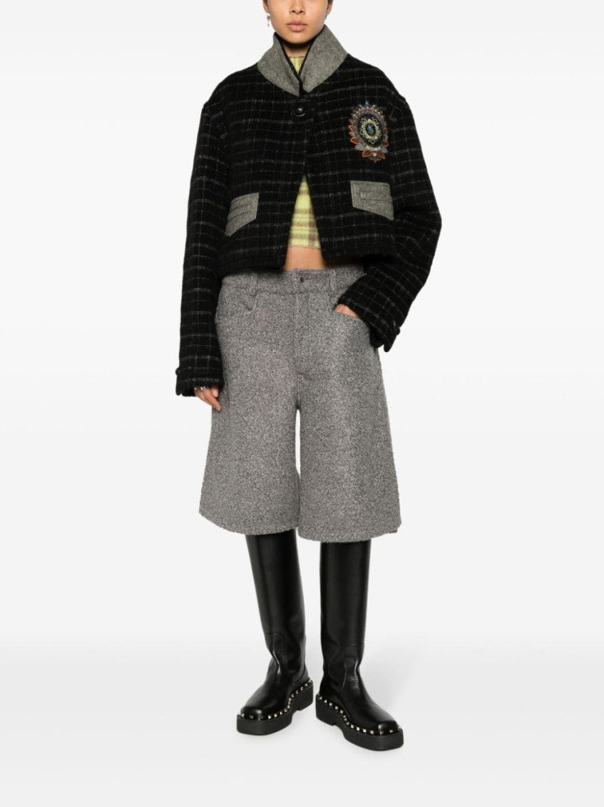Black Cropped Jacket 4