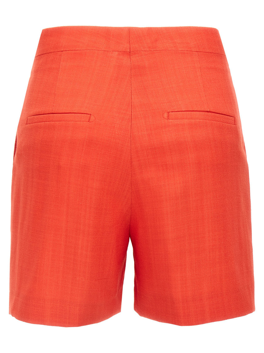 Red 'B-Elle' shorts 2