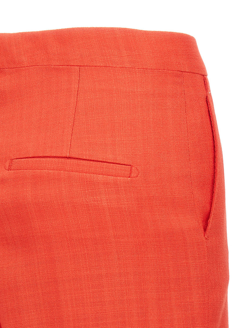 Red 'B-Elle' shorts 4
