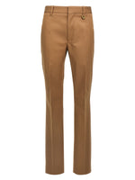 Beige Straight pants 1